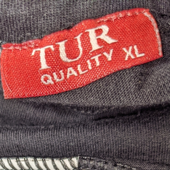 TUR | bedazzle| London England | cotton | Brit |XL - Picture 3 of 8